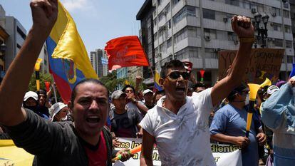 Protestas contra Lenin Moreno en Guayaquil (Ecuador).