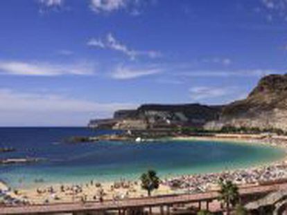 Imagen de una playa en Gran Canaria. 