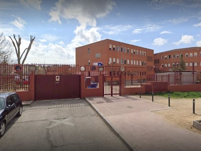 Una imagen de Google Maps del instituto Antonio Gala, en Móstoles.