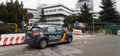 Un coche patrulla de la Policía Nacional, en una imagen de archivo.