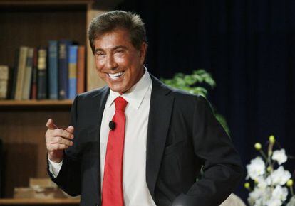 Steve Wynn, consejero delegado de Wynn Resorts, en una conferencia en Beverly Hills, California, en 2009.