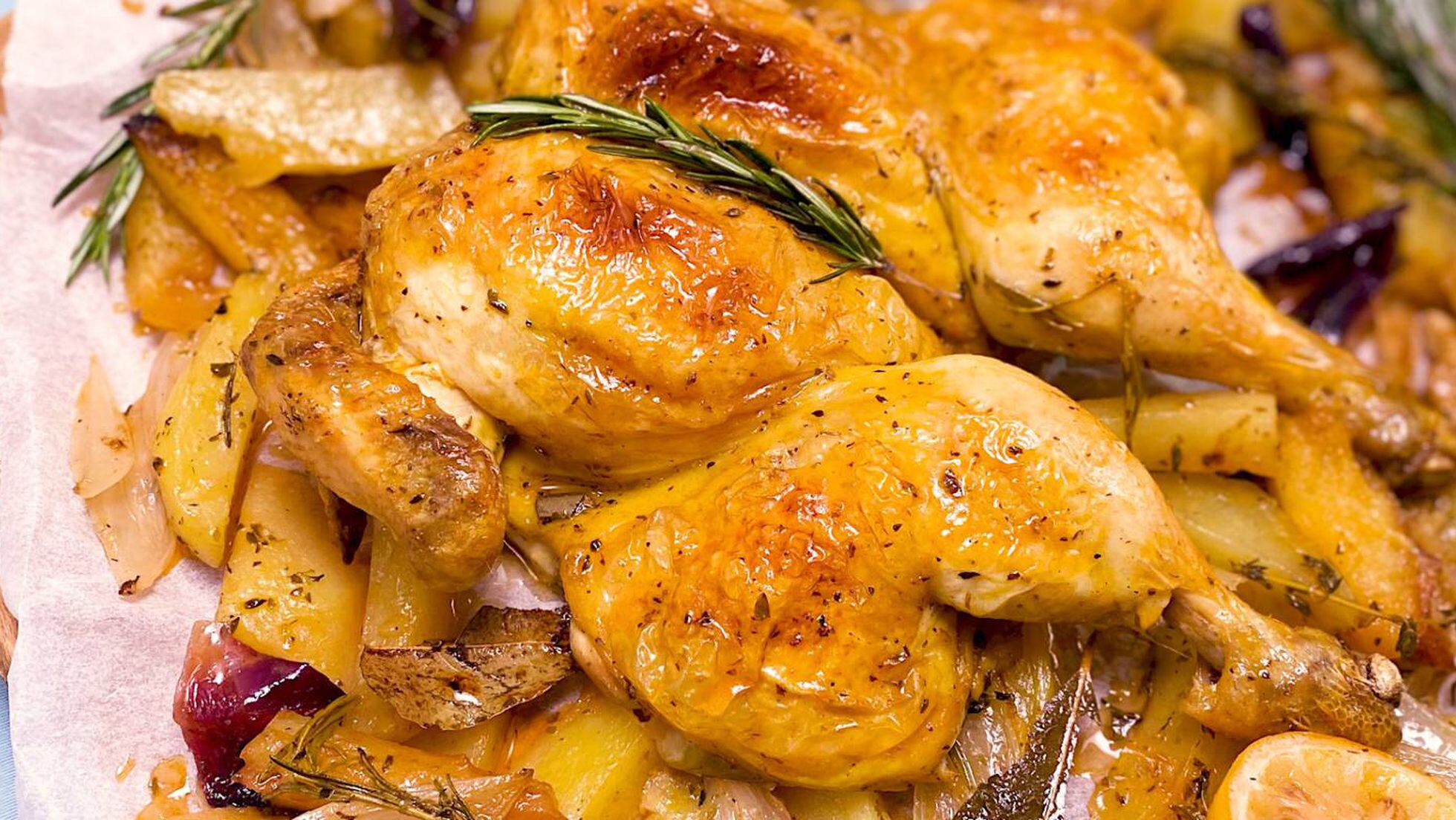Filete de pollo al horno con perejil y limón – Mi Diario de Cocina