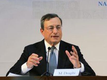 El presidente del Banco Central Europeo (BCE), el italiano Mario Draghi.