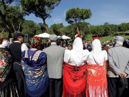 Presentación de las fiestas de San Isidro. 