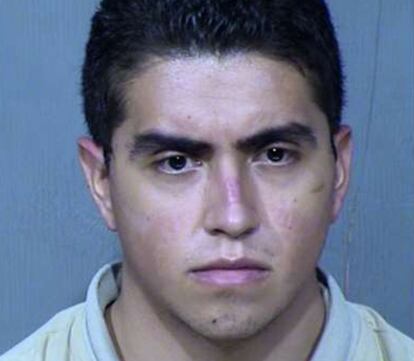 Rubén Oswaldo Yeverino Rosales, in an image presented by the Arizona police.