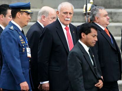 José Vicente Rangel en agosto de 2006, cuando era vicepresidente de Venezuela.