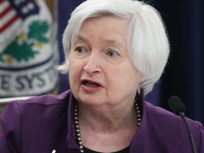 Janet Yellen, presidenta de la Reserva Federal.