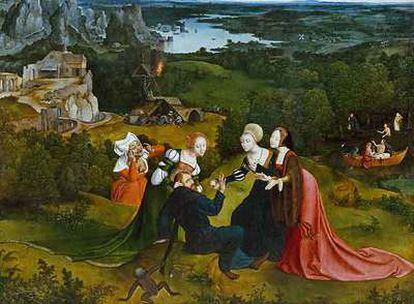 <i>Tentaciones de san Antonio,</i> de Joachim Patinir.