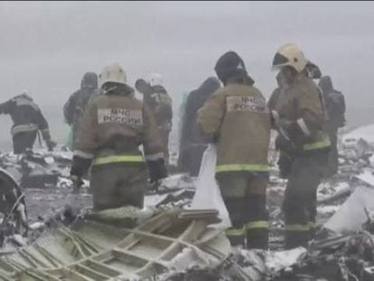 Dos españoles, entre los 62 muertos del accidente de Flydubai en Rusia