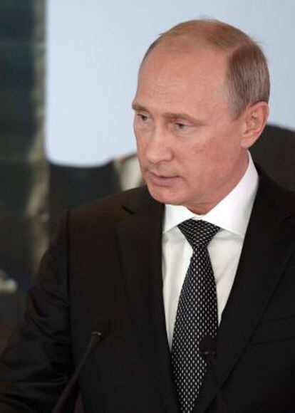 El presidente de Rusia, Vladimir Putin, el pasado miércoles 3 de septiembre.