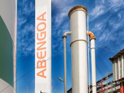 Planta solar de Abengoa. 