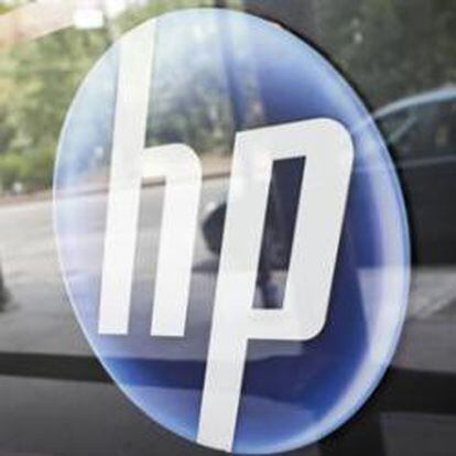 El logo de HP