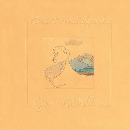 Portada del disco ‘Court and Spark’, de Joni Mitchell.   