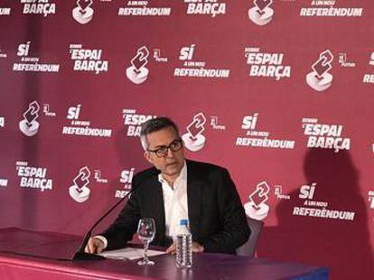 Víctor Font, precandidato a la presidencia del FC Barcelona.