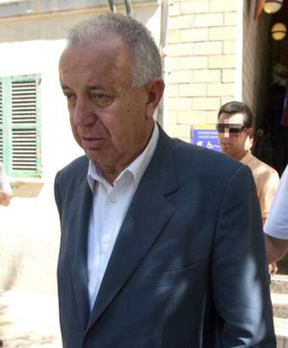 Fernando Ferré en 2010, a la salida de los juzgados de Ibiza