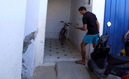 El germà de l'atacant de Niça a casa seva, a Msaken, Tunísia.