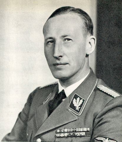 El jefe de la Oficina de Seguridad del Reich, Reinhard Heydrich, que convocó la conferencia.