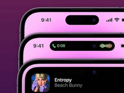 Dynamic Island de los iPhone