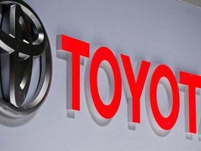 Logo de la automovilística Toyota.
