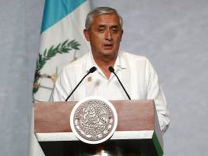 El presidente de Guatemala, Otto Pérez Molina. EFE/Archivo
