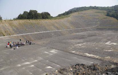 Terrenos de Zubieta (San Sebastián) donde se construirá la incineradora de Gipuzkoa.