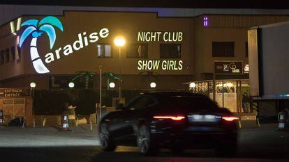 El club nocturno Paradise, en la Jonquera.