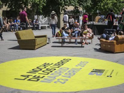 La plaza de P&eacute;rez Bustillo, nuevo emplazamiento elegido por la Comunidad para La Noche de los Libros.