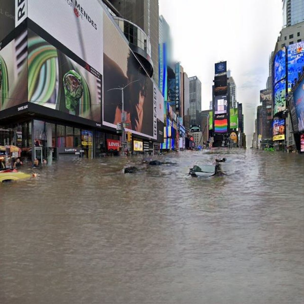 Times Square bajo el agua o el zócalo en llamas: cómo afectará el cambio climático a su calle |  Tecnología