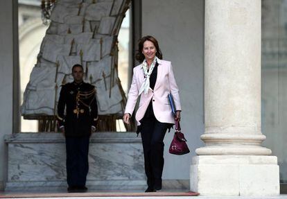 La ministra francesa de Medioambiente, S&eacute;gol&egrave;ne Royal.