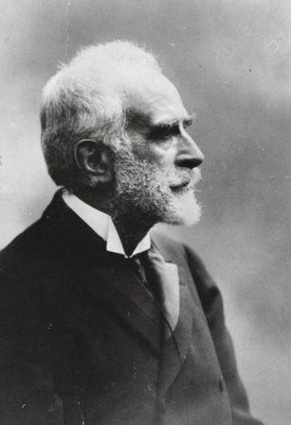 Gumersindo de Azcárate, en una foto del Archivo de la Institución Libre de Enseñanza.
