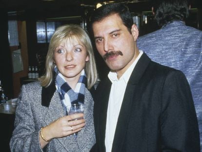 Freddie Mercury y Mary Austin.