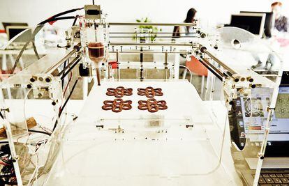 La impresora 3D de comida forma parte de una nueva generación de electrodomésticos que combina arte, tecnología, comida y diseño.