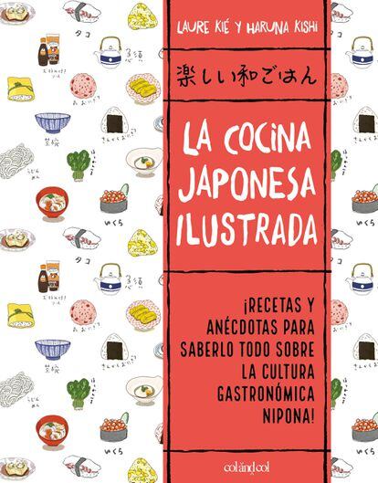 Portada del libro 'La cocina japonesa ilustrada' (Col&Col Ediciones).