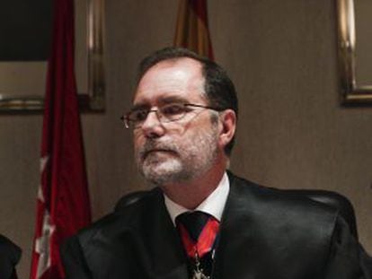 Francisco Javier Vieira, en la ceremonia de apertura del año judicial de septiembre de 2013.