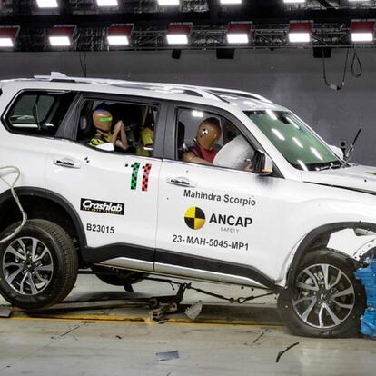 Dos coches nuevos reciben un cero en las pruebas de seguridad