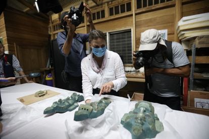 arqueóloga Christa Schieber parque arqueológico Tak’alik Ab’aj