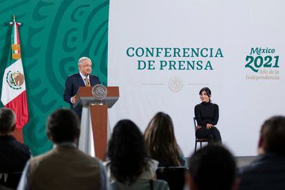 Conferencia de prensa del presidente Andrés Manuel López Obrador del 7 de julio de 2021.