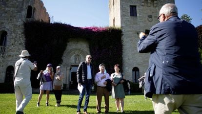 Primera jornada de visitas guiadas al pazo de Meirás, el pasado 1 de julio.