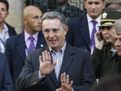 El expresidente de Colombia Álvaro Uribe, en una imagen de archivo.