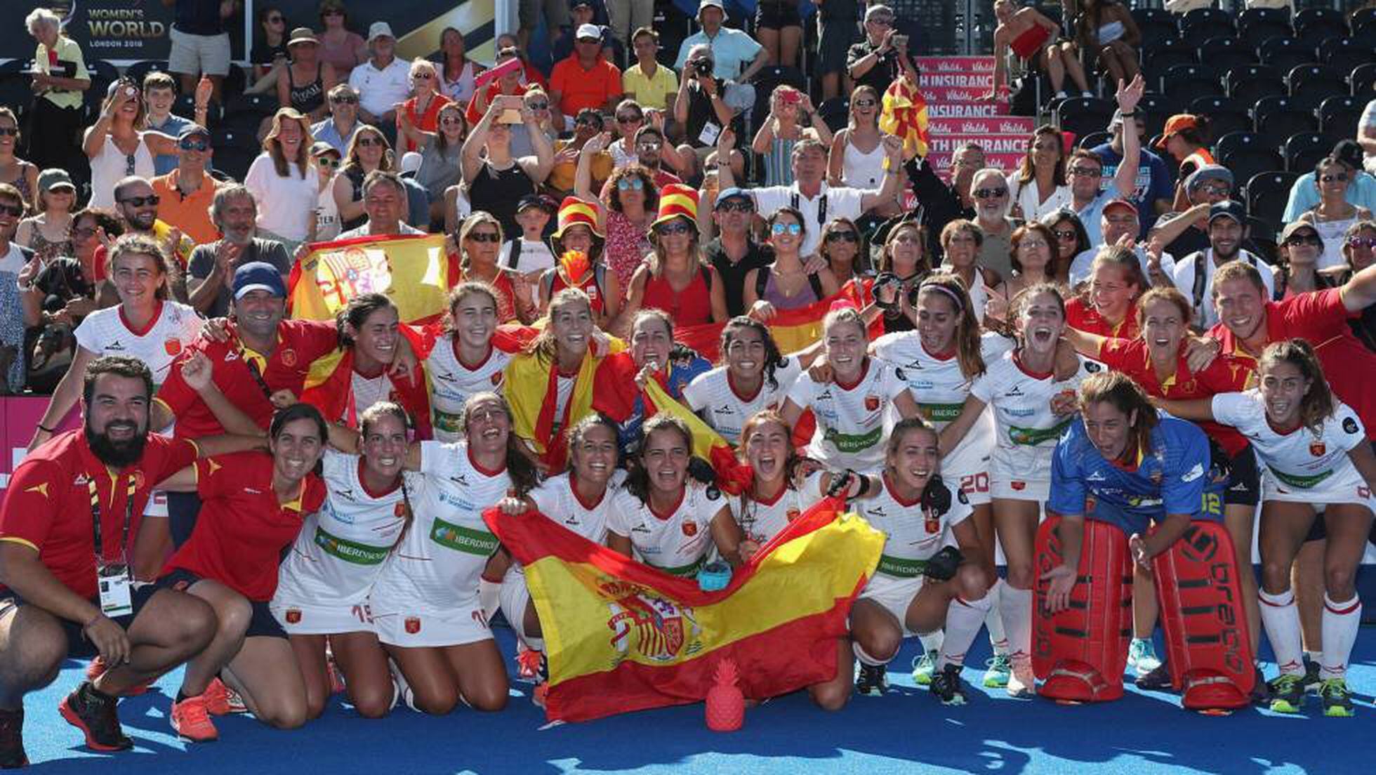 España consigue su primera medalla en un Mundial de hockey hierba femenino  | Deportes | EL PAÍS