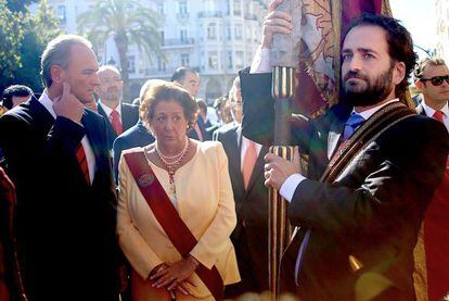 Alberto Fabra, presidente de Valencia, y la alcaldesa Rita Barber&aacute;, en 2014.