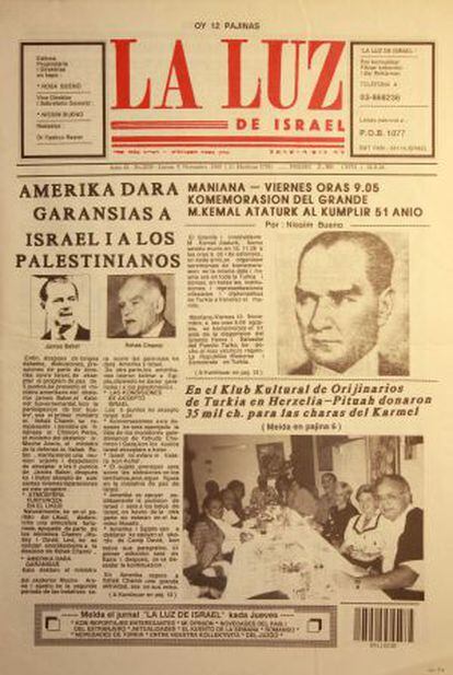 Una publicaci&oacute;n de 1989 en ladino.