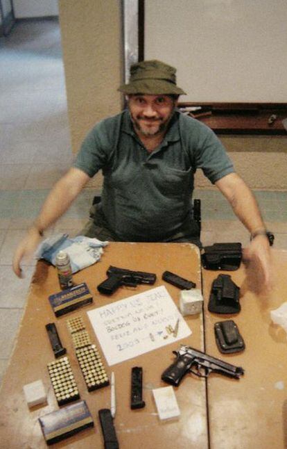 Eduardo Rozsa en una fotografía sin datar distribuida por la policía boliviana.
