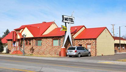 Imagen de un motel de Great Falls, la ciudad en la que Richard Brautigan creyó que se había quedado solo para siempre.