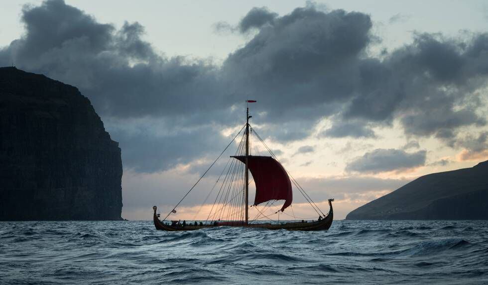 Barco vikingo bautizado con el nombre del rey Harald, Cabellera Hermosa.