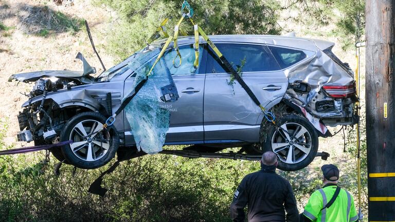 Tiger Woods: Revelan nuevos detalles del increíble accidente; el golfista no hizo nada por evitar el percance