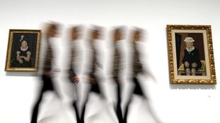 Dos obras de María Blanchard en la exposición que el Reina Sofía le dedicó en 2012.