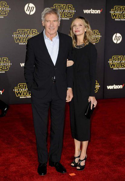Harrison Ford y su pareja, Calista Flockhart