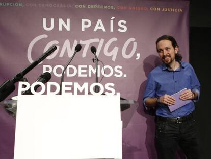 Pablo Iglesias, líder de Podemos.