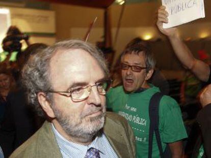 Jon Juaristi, en el acto de apertura del pasado curso académico.